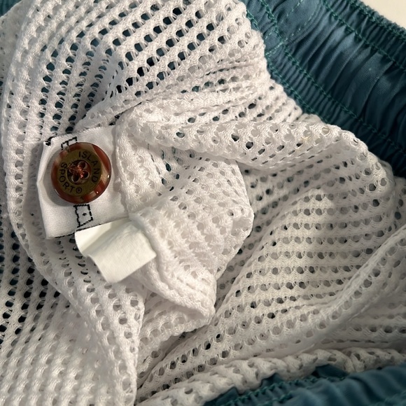 Original Island Sport Men’s  Size XL Swim Trunks in Teal - Picture 10 of 13